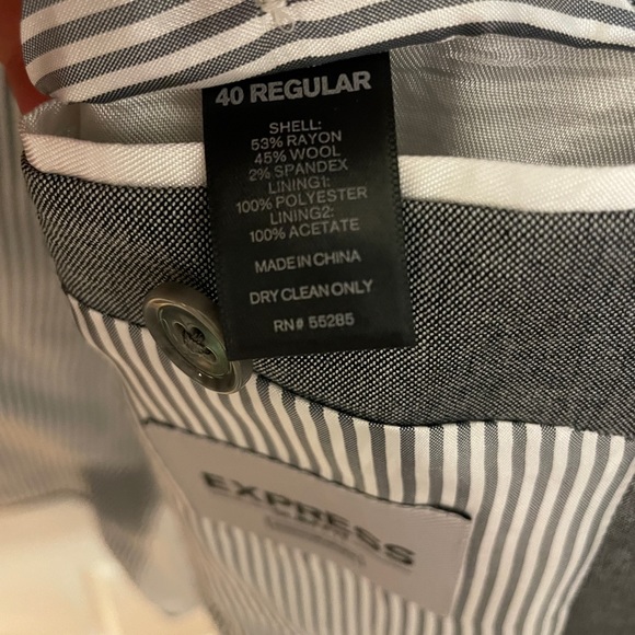 NWT Express Photographer Slim Fit 40R - Picture 5 of 5